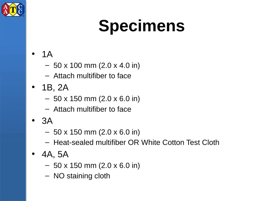AATCC Test Method 61-2013e(2020)e2 Colorfastness - slide 12 of 31