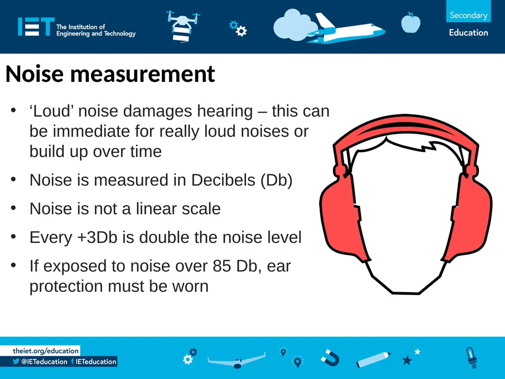Measuring Noise Measuring the amount of noise - slide 4 of 8