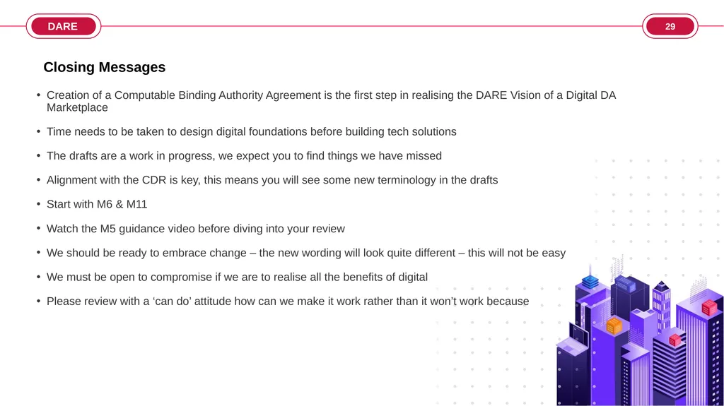 Computable Binding Authority Agreement (CBAA) - slide 29 of 30