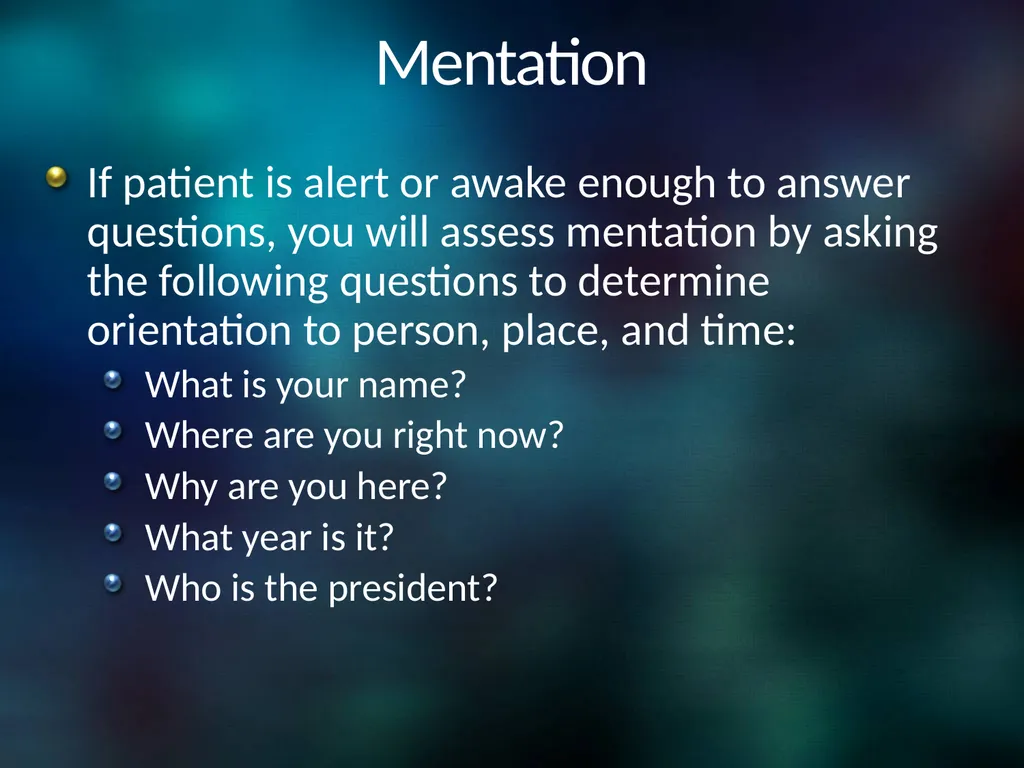 Neuro 101: Nursing Neuro Assessment Kristen - slide 8 of 29