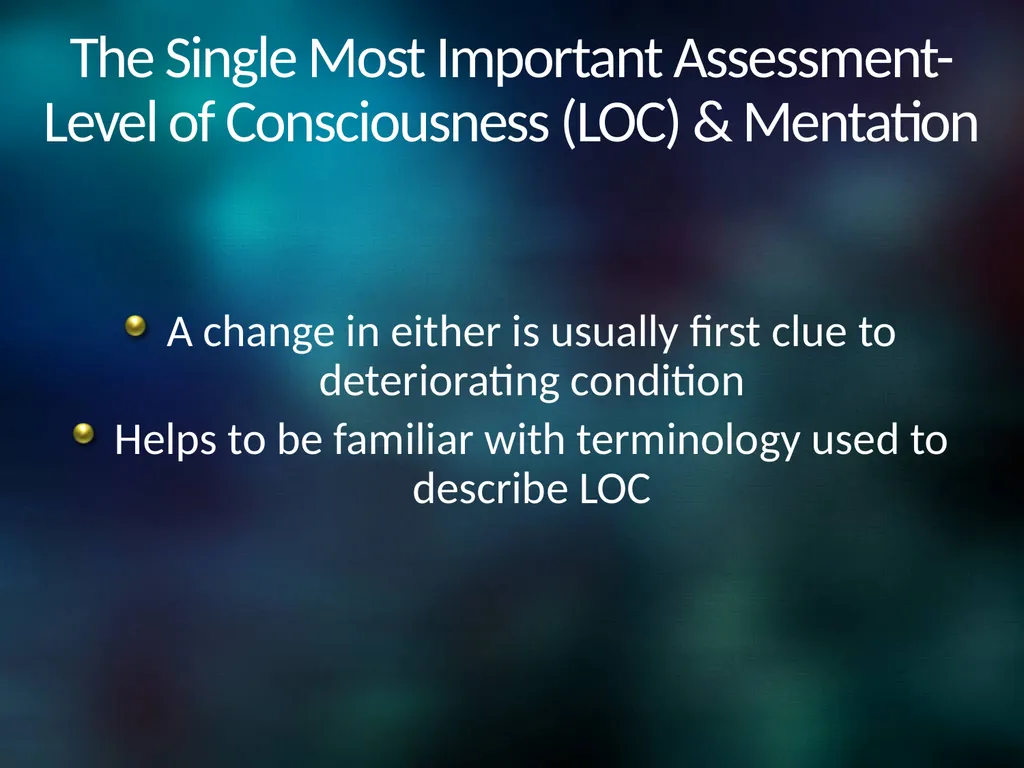 Neuro 101: Nursing Neuro Assessment Kristen - slide 3 of 29