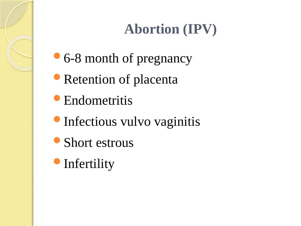 Infectious Bovine Rhinotracheitis (IBR) Dr Padma - slide 11 of 25