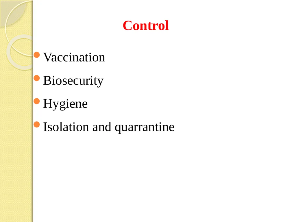 Infectious Bovine Rhinotracheitis (IBR) Dr Padma - slide 20 of 25