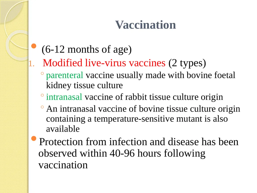 Infectious Bovine Rhinotracheitis (IBR) Dr Padma - slide 21 of 25