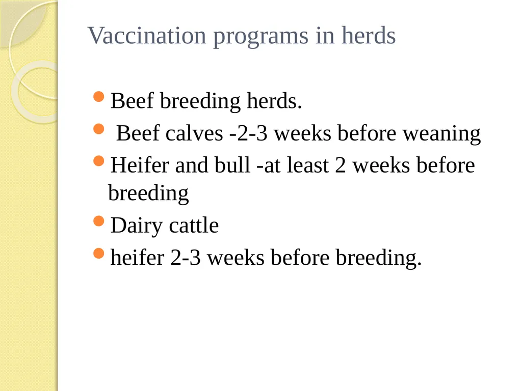 Infectious Bovine Rhinotracheitis (IBR) Dr Padma - slide 24 of 25