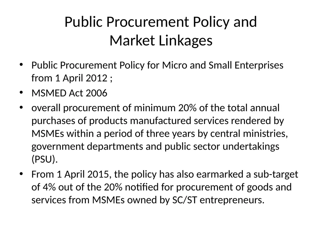 Entrepreneurship Development SMALL SCALE INDUSTRY - slide 12 of 12