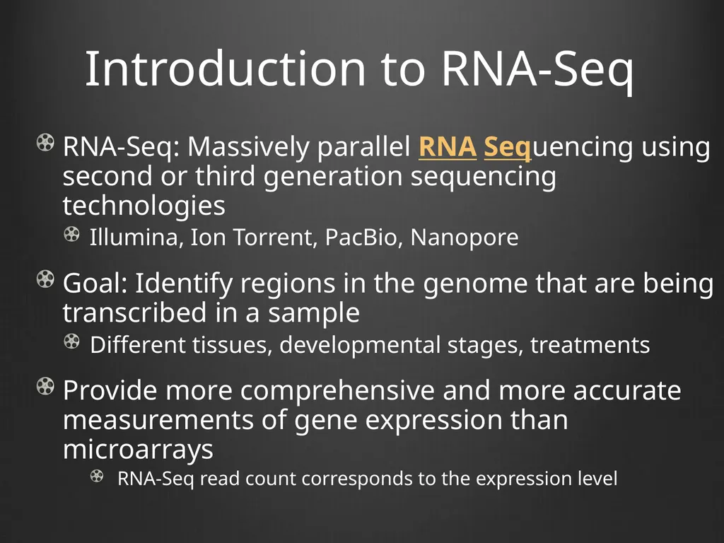 RNA-Seq Primer Understanding the RNA-Seq evidence - slide 2 of 29