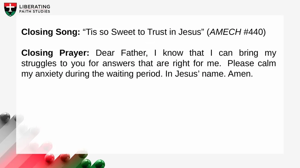 LESSON 2: JUNE 14 Hannah, a Godly Mother Focus - slide 21 of 22