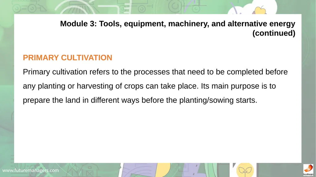 Agricultural Studies Grade 8 - slide 16 of 53