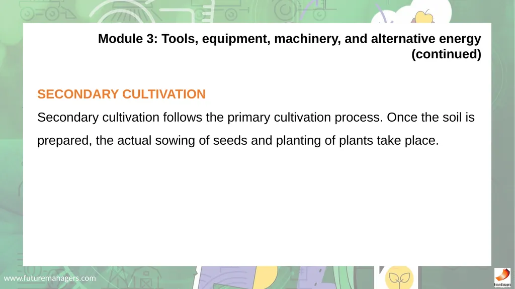 Agricultural Studies Grade 8 - slide 17 of 53