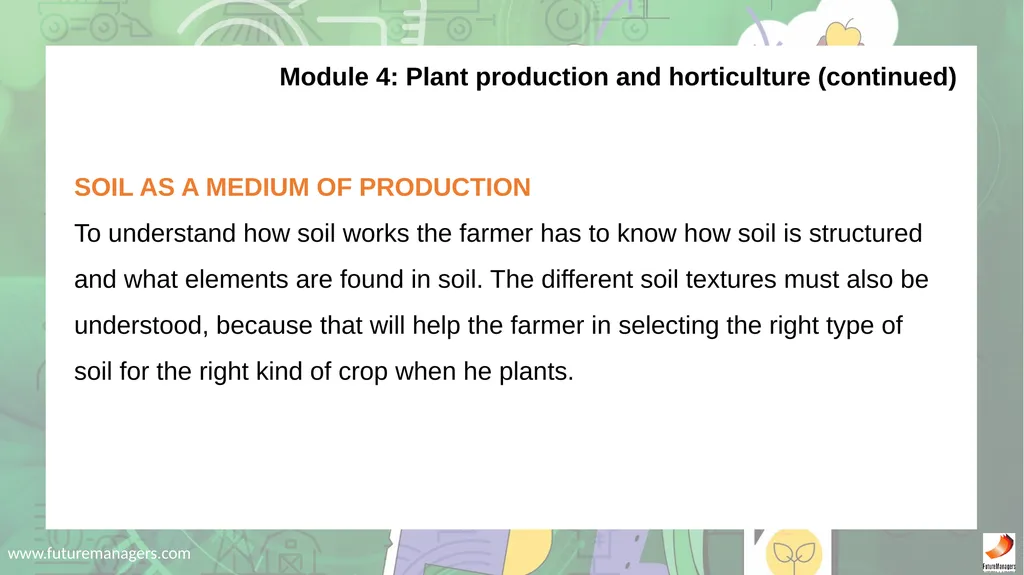 Agricultural Studies Grade 8 - slide 20 of 53