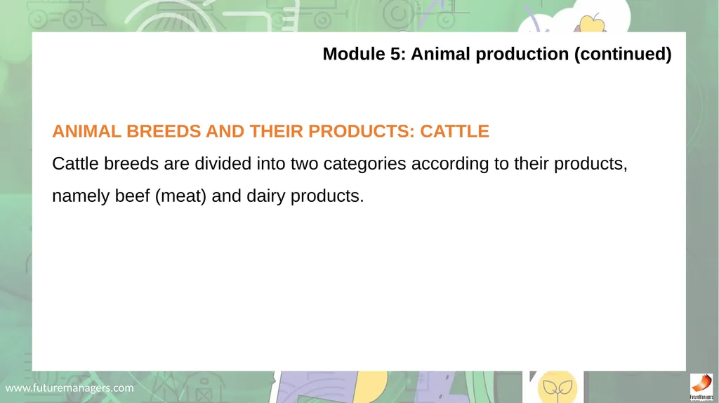 Agricultural Studies Grade 8 - slide 27 of 53
