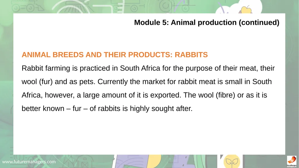 Agricultural Studies Grade 8 - slide 33 of 53
