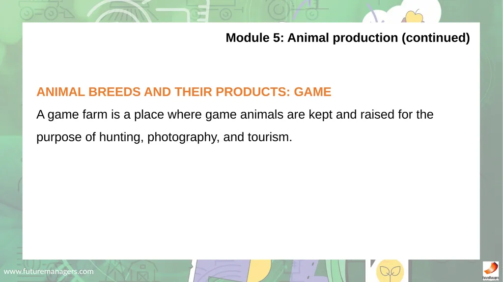 Agricultural Studies Grade 8 - slide 36 of 53