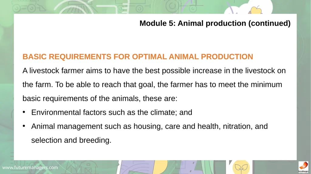 Agricultural Studies Grade 8 - slide 37 of 53