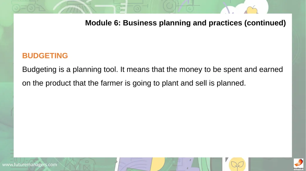 Agricultural Studies Grade 8 - slide 40 of 53