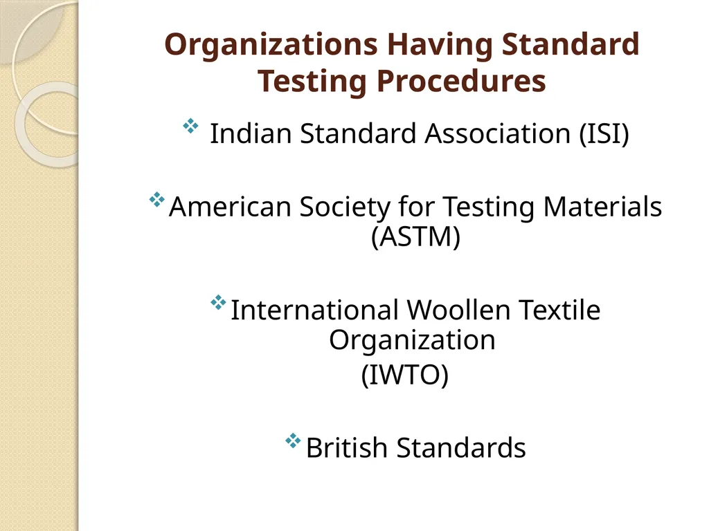 Wool Part 2 (A part of Unit II- 3rd Prof. - slide 16 of 17