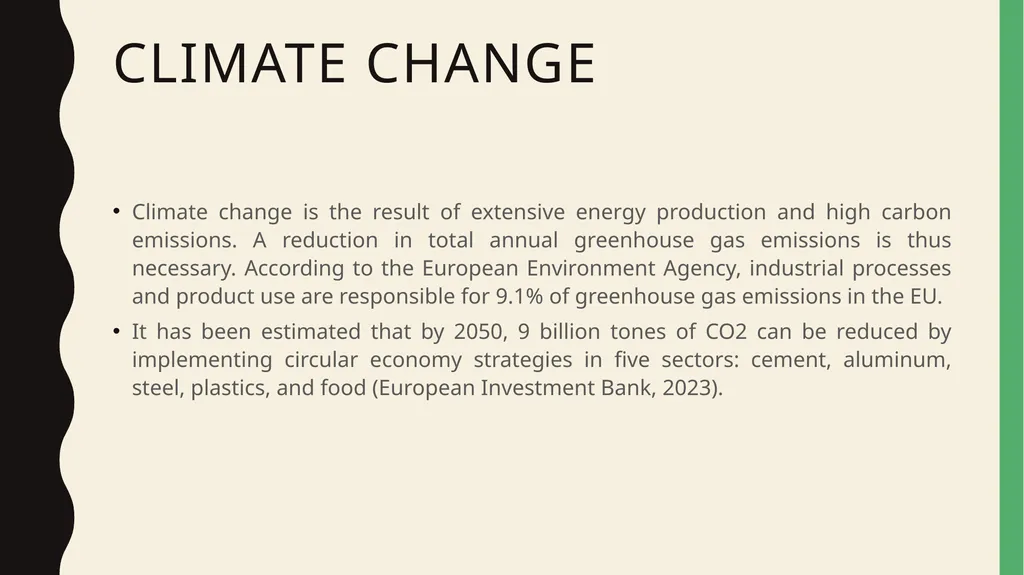 The circular economy Contents Linear and Circular - slide 8 of 12