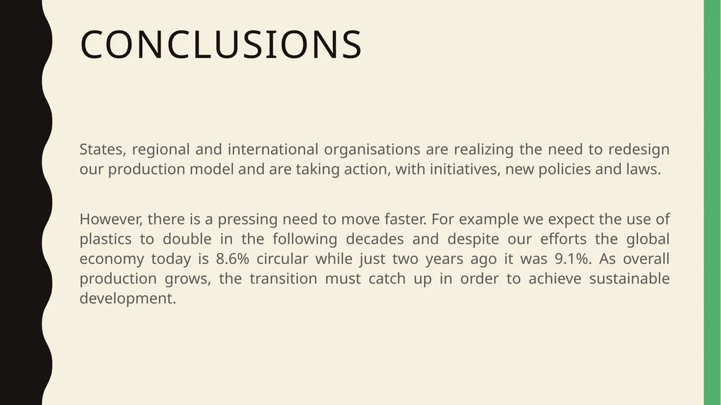 The circular economy Contents Linear and Circular - slide 12 of 12