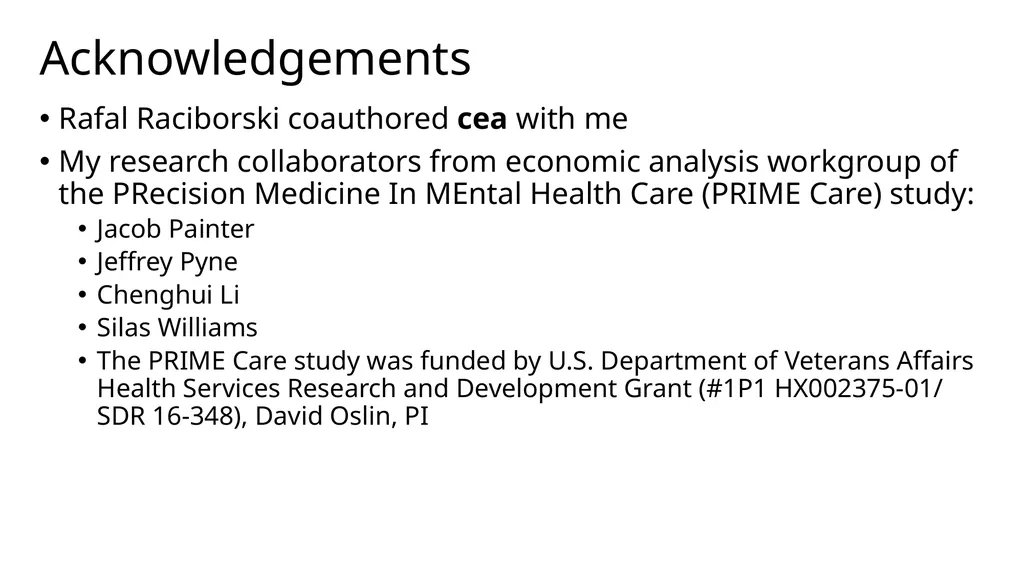 cea A suite of commands for trial-based - slide 3 of 43