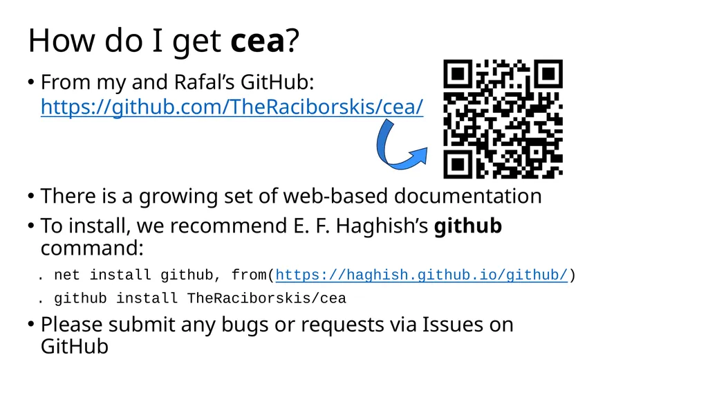 cea A suite of commands for trial-based - slide 32 of 43
