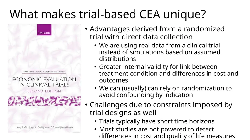 cea A suite of commands for trial-based - slide 7 of 43