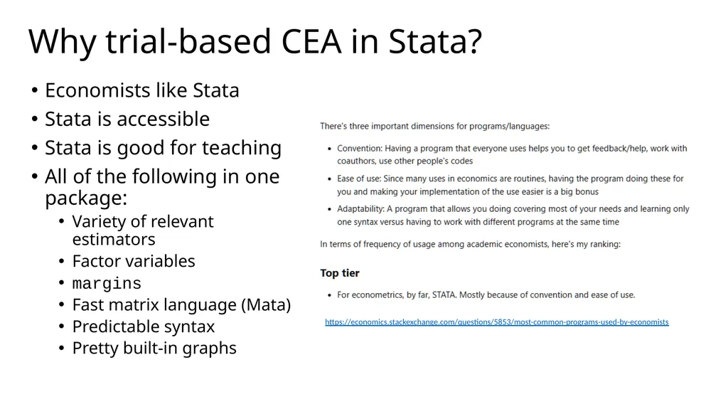 cea A suite of commands for trial-based - slide 8 of 43