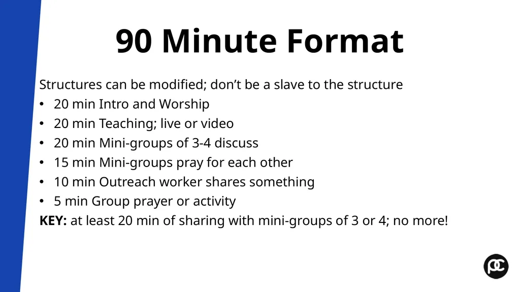 Small Group Leader Training Workshop Pastor’s - slide 37 of 61