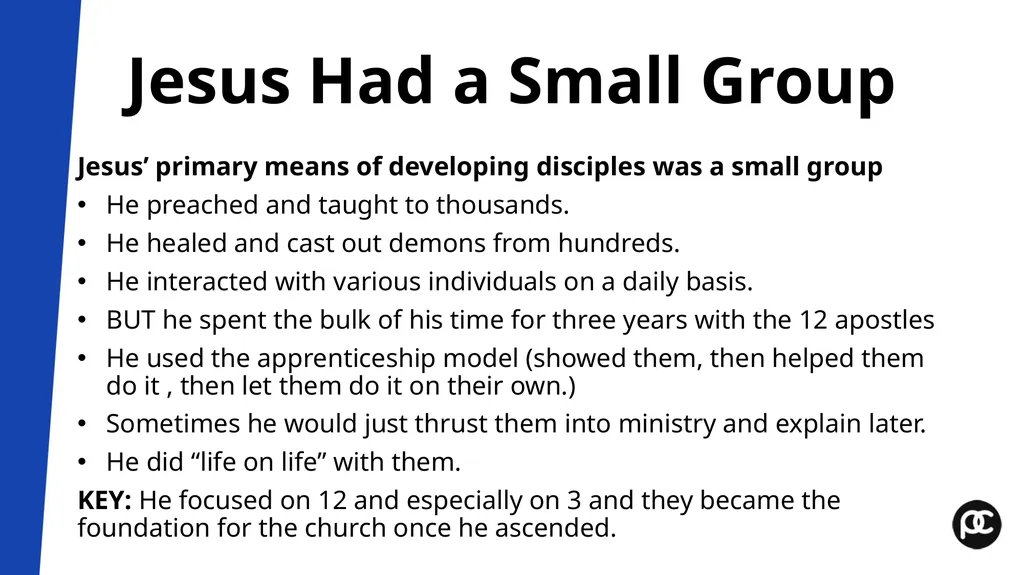 Small Group Leader Training Workshop Pastor’s - slide 18 of 61