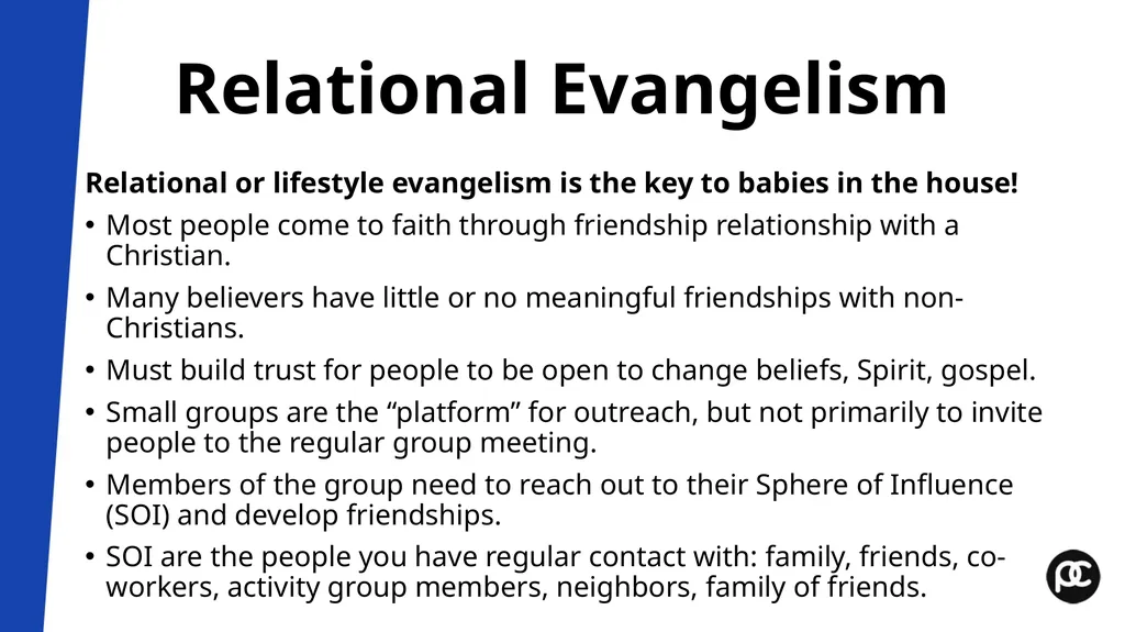 Small Group Leader Training Workshop Pastor’s - slide 40 of 61