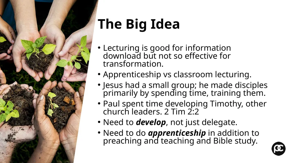 Small Group Leader Training Workshop Pastor’s - slide 9 of 61