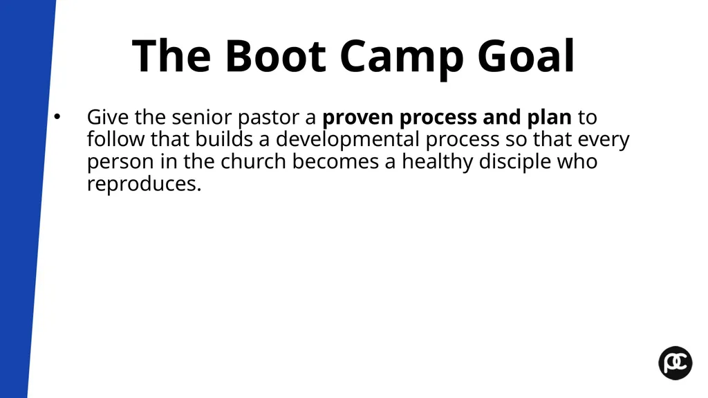 Small Group Leader Training Workshop Pastor’s - slide 46 of 61