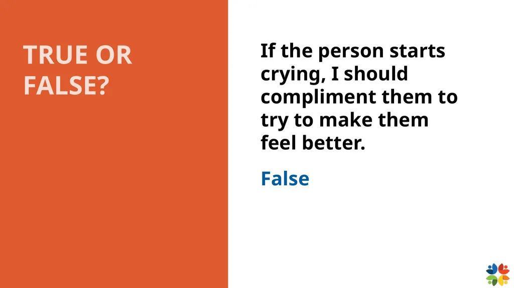 Which type of difficult conversation are you most - slide 40 of 50