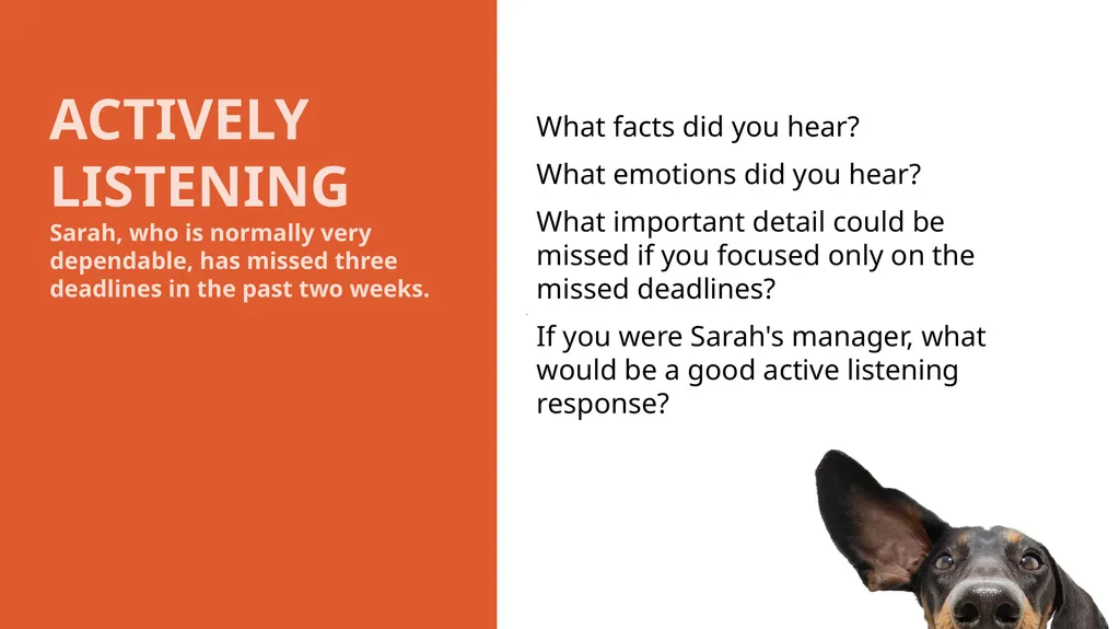 Which type of difficult conversation are you most - slide 38 of 50