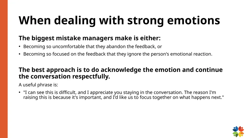 Which type of difficult conversation are you most - slide 42 of 50