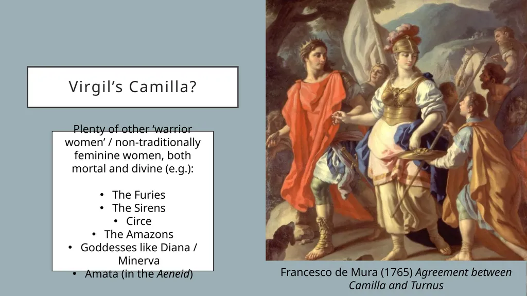 Transforming Epic: Ovid’s Metamorphoses and the - slide 16 of 23