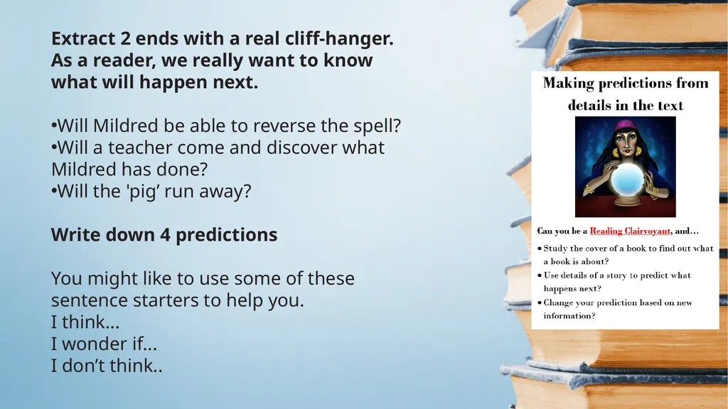 Tuesday 16th June 2020 Reading The extract for - slide 13 of 13
