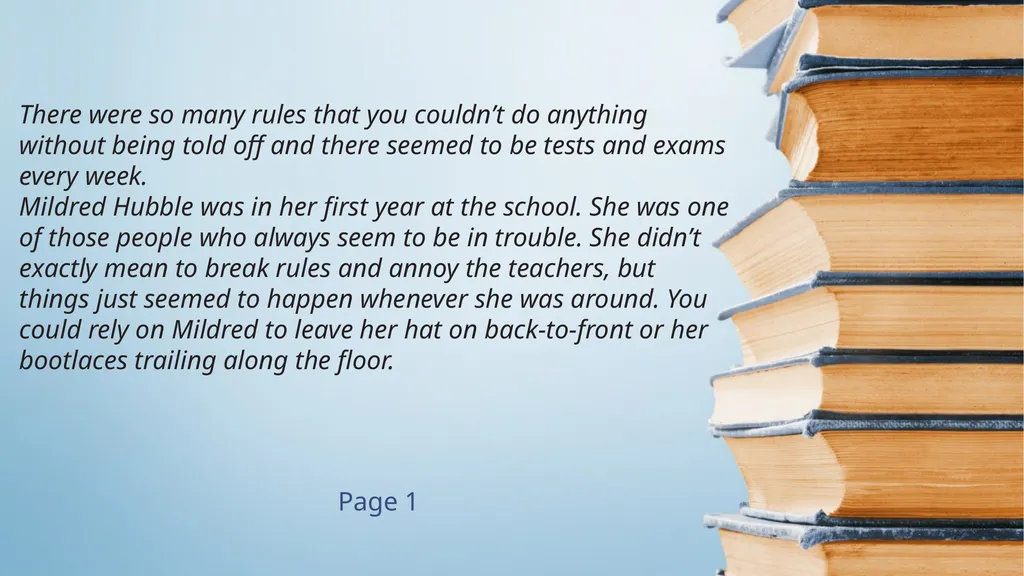 Tuesday 16th June 2020 Reading The extract for - slide 4 of 13