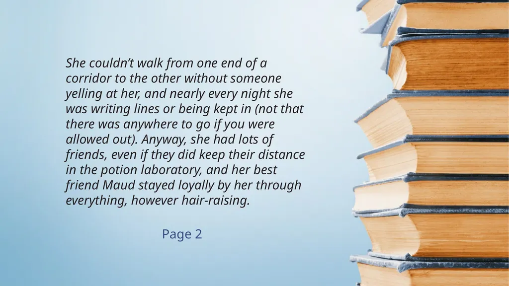 Tuesday 16th June 2020 Reading The extract for - slide 5 of 13