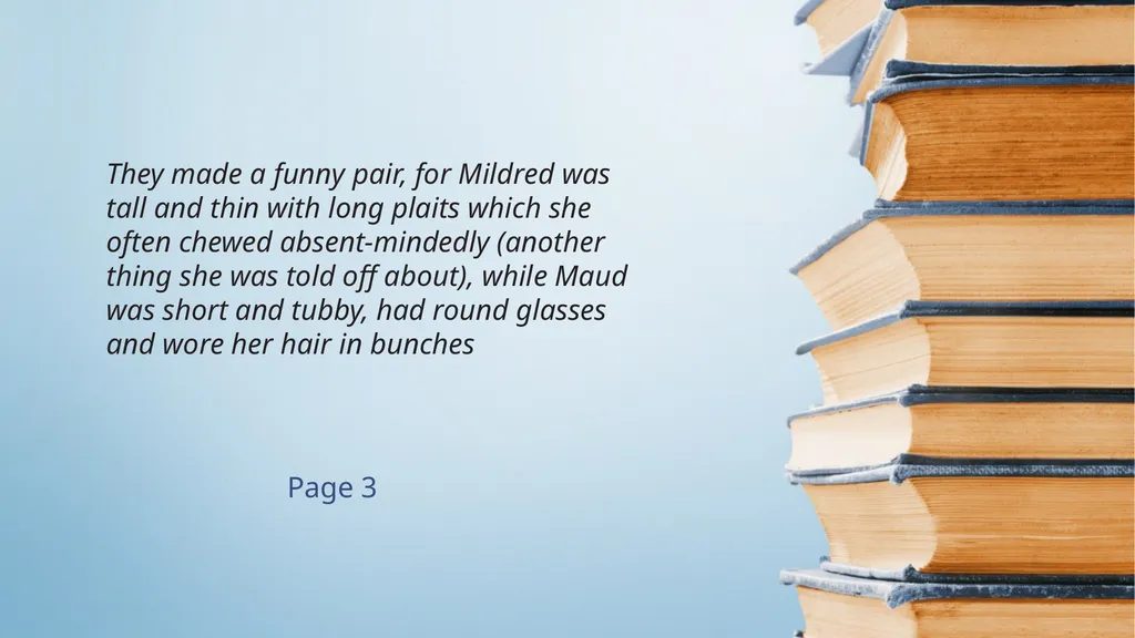 Tuesday 16th June 2020 Reading The extract for - slide 6 of 13