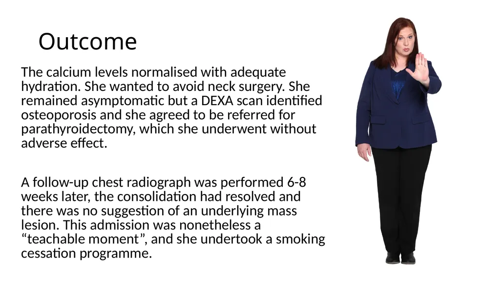 A diagnostic framework for hypercalcaemia Dr. Mark - slide 17 of 19
