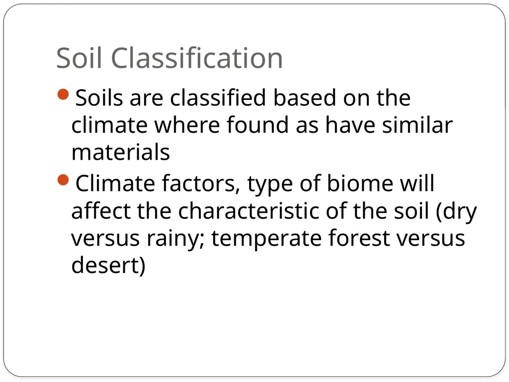 Forensics of Soil Soil Composition Soils are made - slide 24 of 29