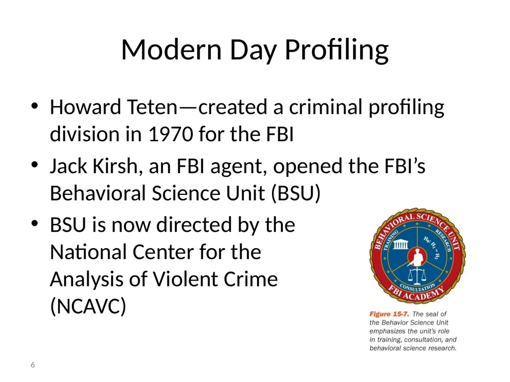 Criminal Profiling 2 Introduction—Vocabulary - slide 6 of 52