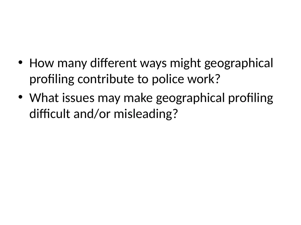 Criminal Profiling 2 Introduction—Vocabulary - slide 37 of 52