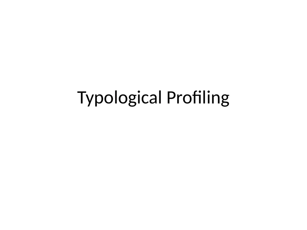 Criminal Profiling 2 Introduction—Vocabulary - slide 38 of 52