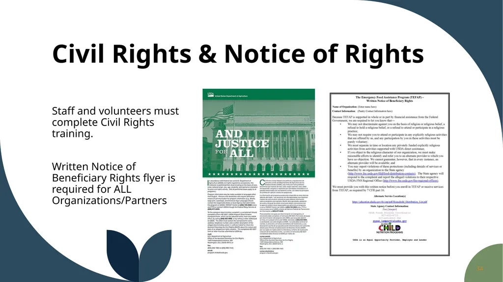 The Emergency Food Assistance Program Annual - slide 34 of 37