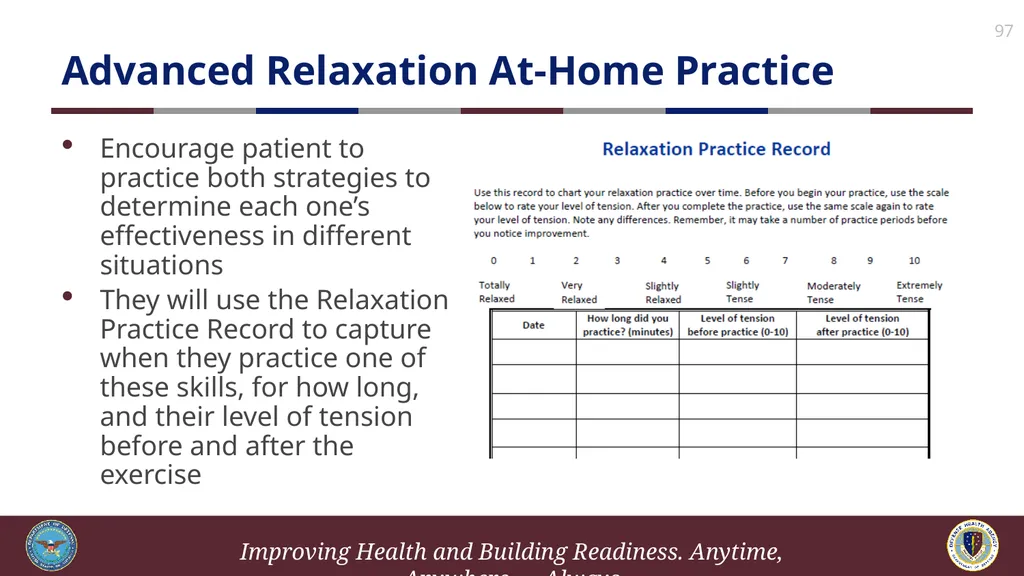 Brief Cognitive Behavioral Therapy for Pain - slide 97 of 178