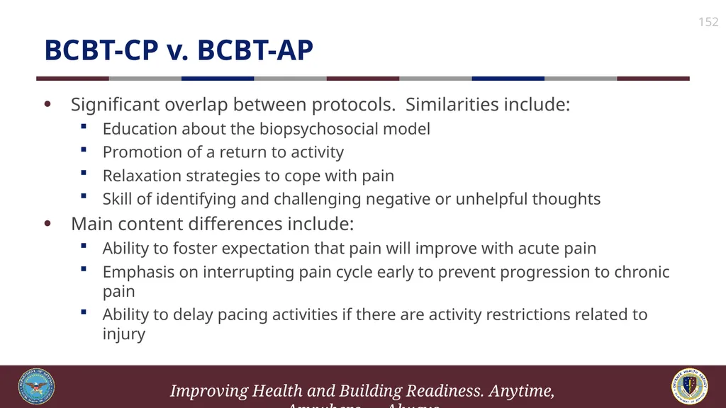 Brief Cognitive Behavioral Therapy for Pain - slide 152 of 178