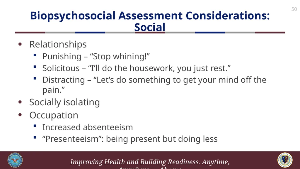 Brief Cognitive Behavioral Therapy for Pain - slide 50 of 178
