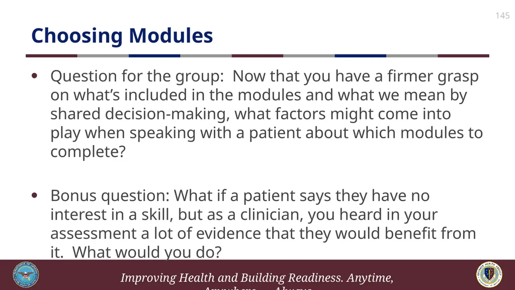Brief Cognitive Behavioral Therapy for Pain - slide 145 of 178
